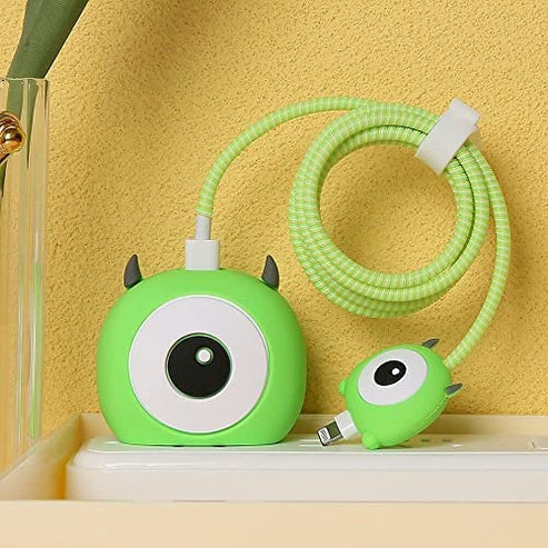 Iphone Charger Case Cover - Cyclope - 4 Piece Set