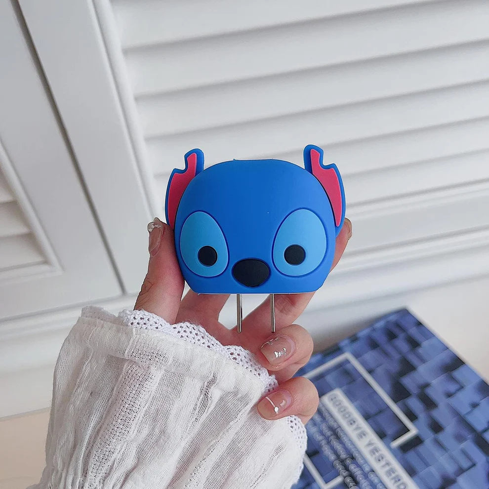 Iphone Charger Case Cover - Blue Dragon 4 Piece Set (With Wire Protector)